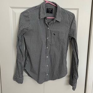 Abercrombie Gingham Button Up Shirt